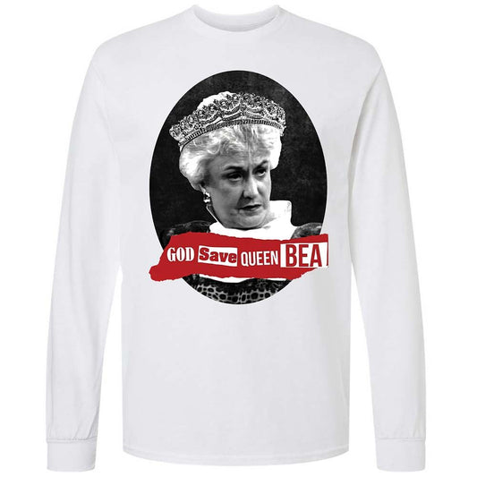 God Save Queen Bea - White - 1