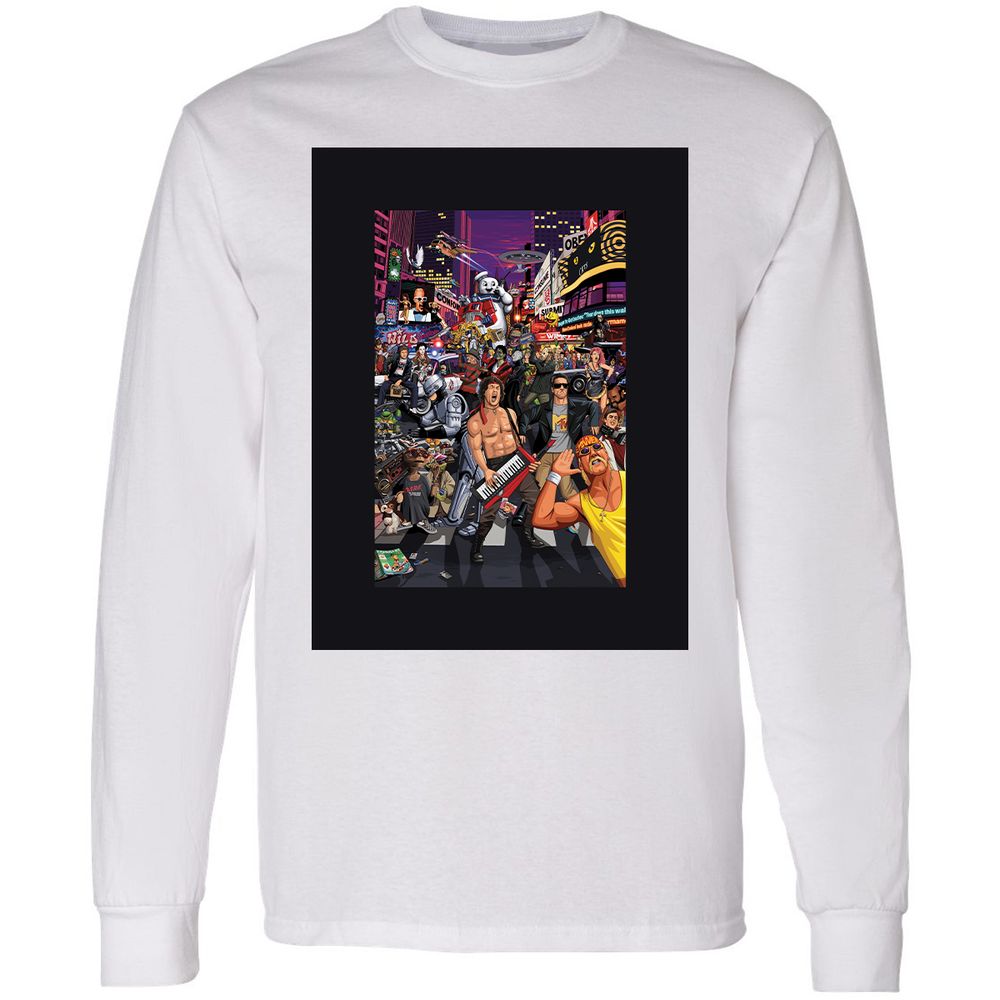 Long Sleeve T-Shirt - V1JUW73C - White - 1