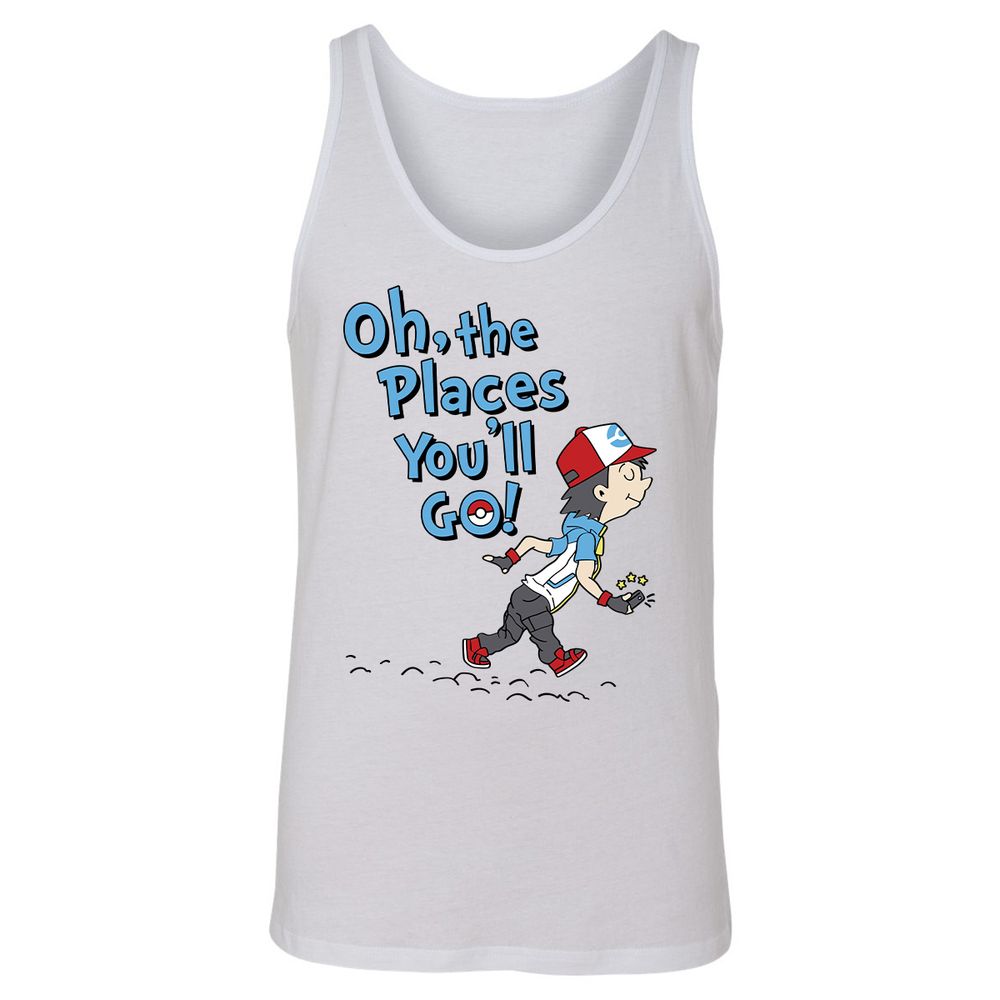 Unisex Jersey Tank - QJAWK1KG - White - 1