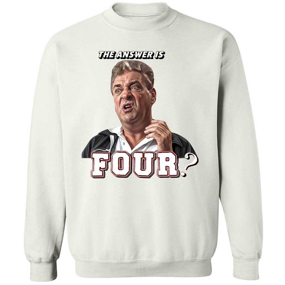 Classic Unisex Sweatshirt - M8FCKTZ7 - White - 1