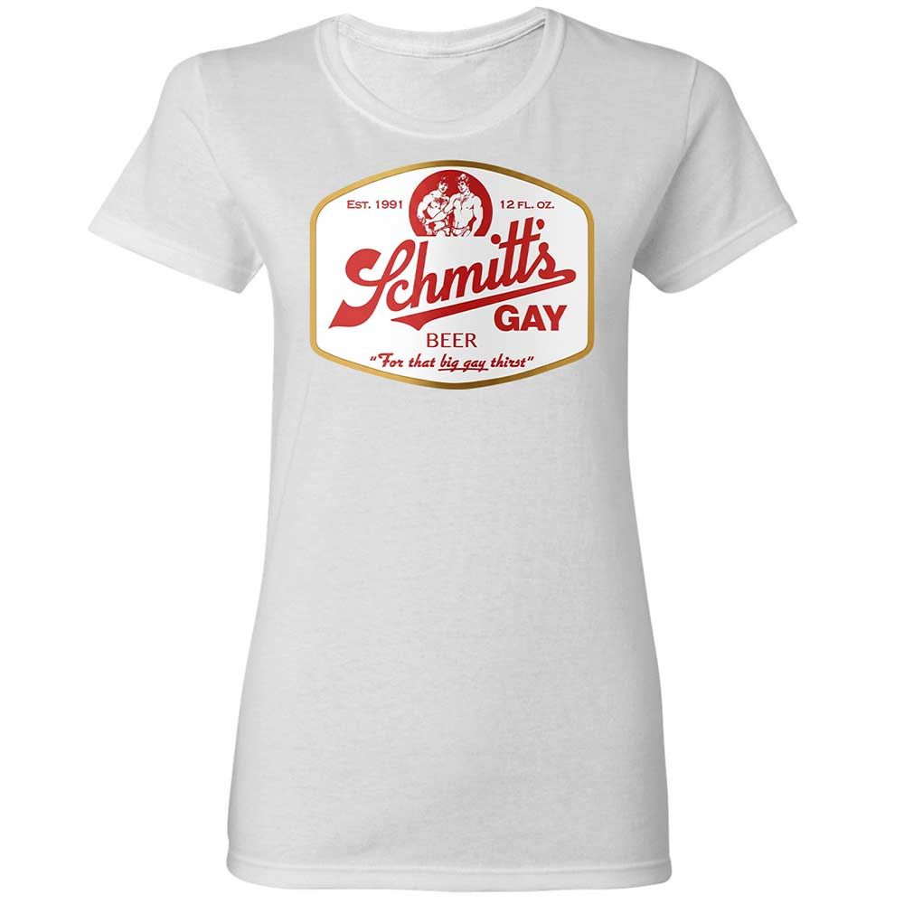 Schmitt's Gay Beer - White - 1