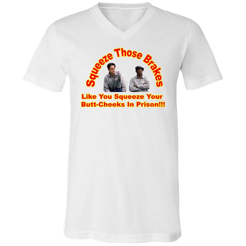Unisex V-Neck T-Shirt - VT98WLFR - White - 1