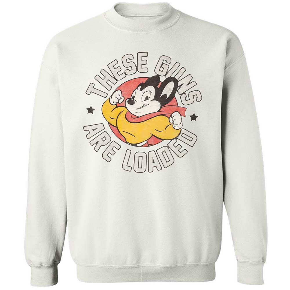 Classic Unisex Sweatshirt - CLAU6BUJ - White - 1