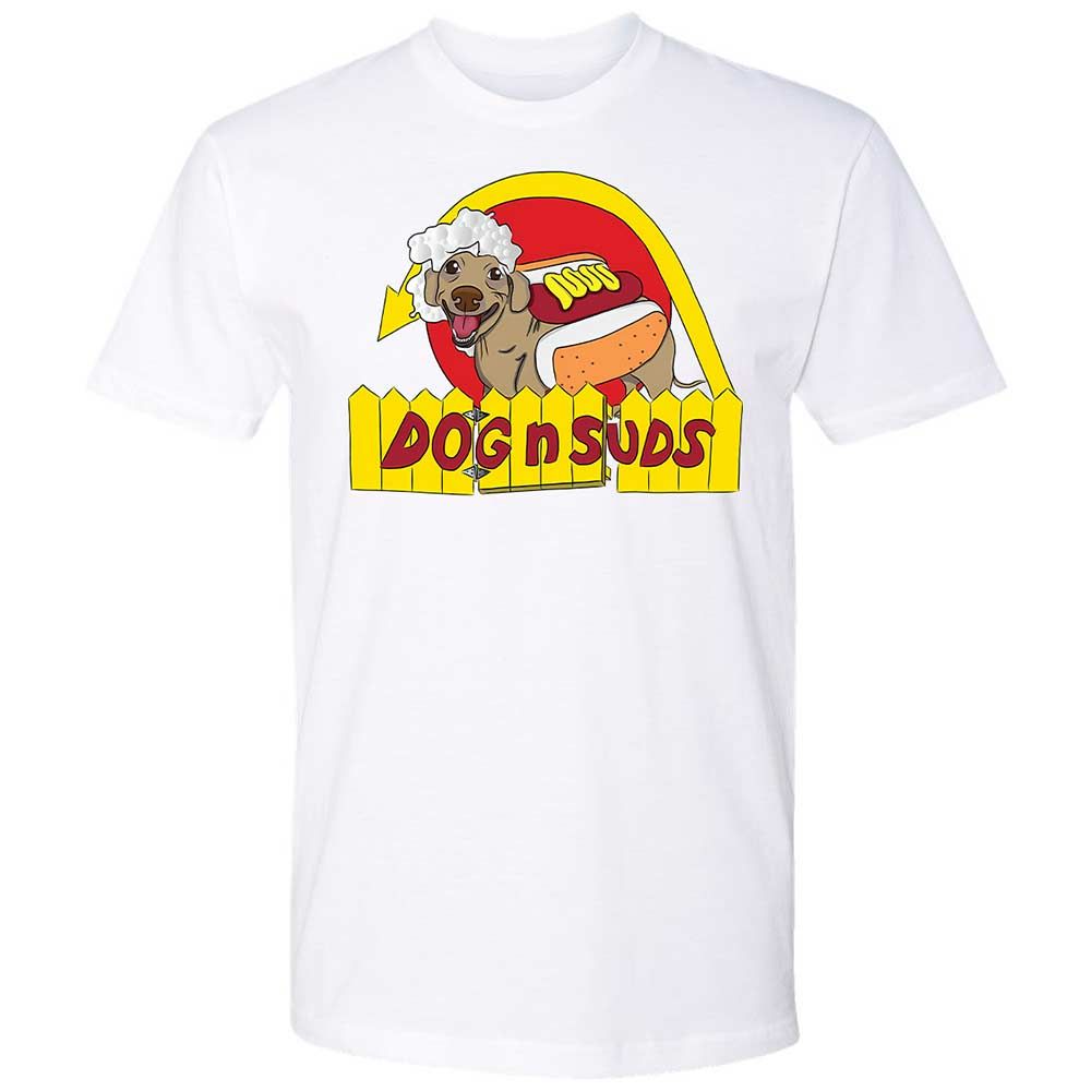 Dog n Suds Dachshund - White - 1