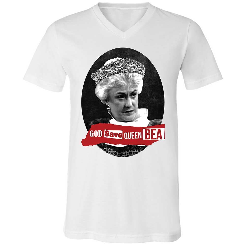 God Save Queen Bea - White - 1