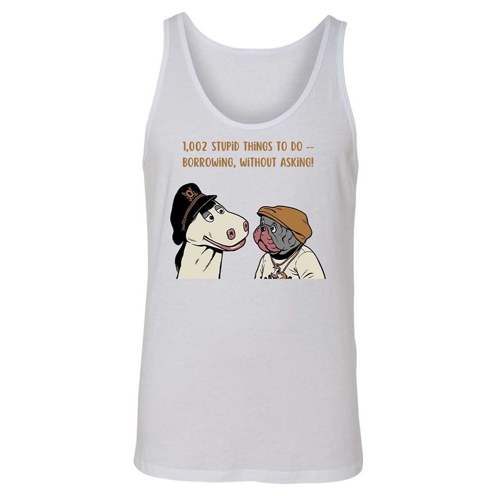 Unisex Jersey Tank - W7JAQRSH - White - 1