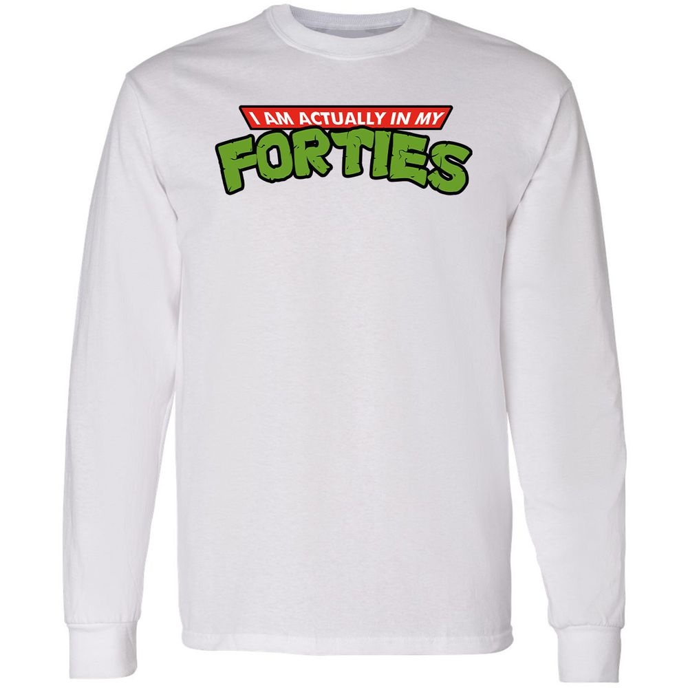 Long Sleeve T-Shirt - KTCX5ZYF - White - 1