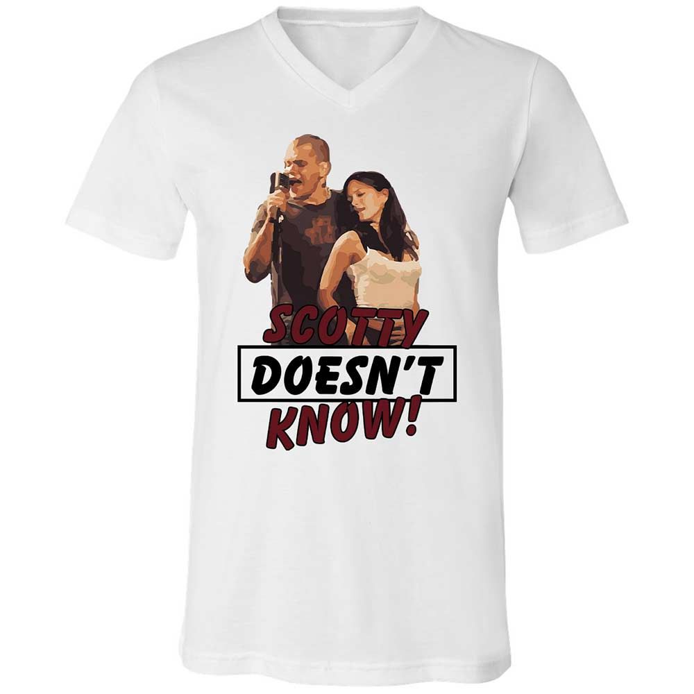He Doesn't Know - White - 1