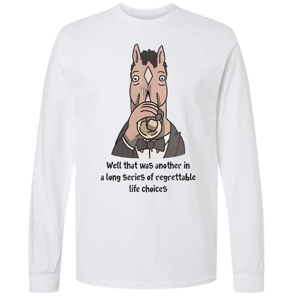 Long Sleeve T-Shirt - BPCSDKHK - White - 1