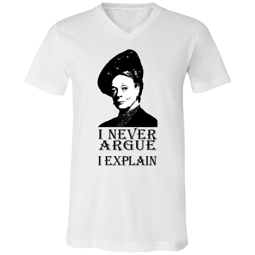 I never argue - White - 1