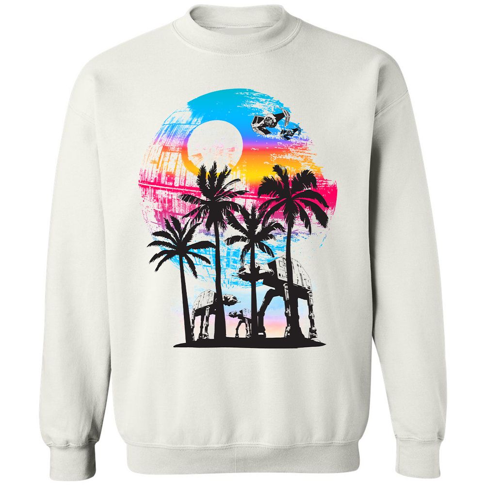 Classic Unisex Sweatshirt - 8E1ZUKLK - White - 1
