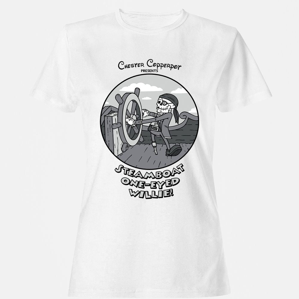 Women's T-Shirt - SWCJ1WBD - White - 1