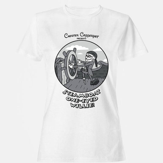 Women's T-Shirt - SWCJ1WBD - White - 1