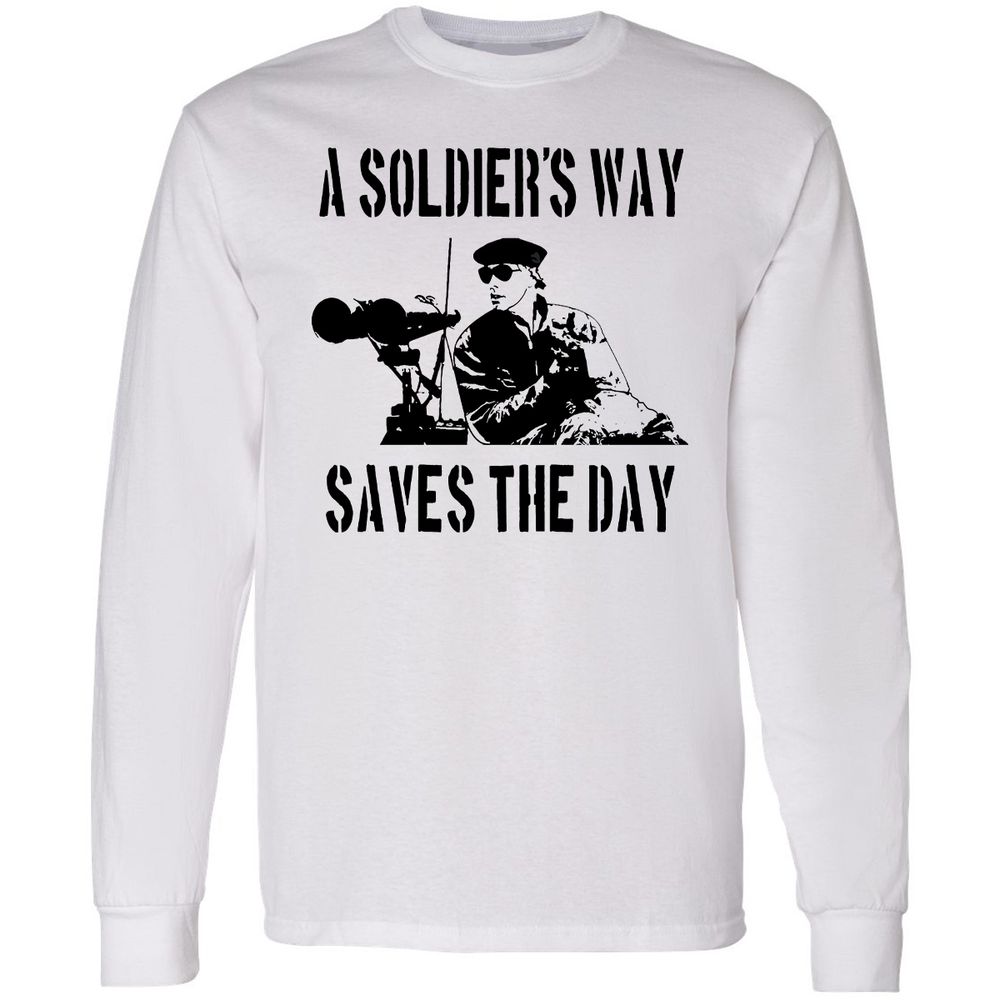 Long Sleeve T-Shirt - LBYWA434 - White - 1