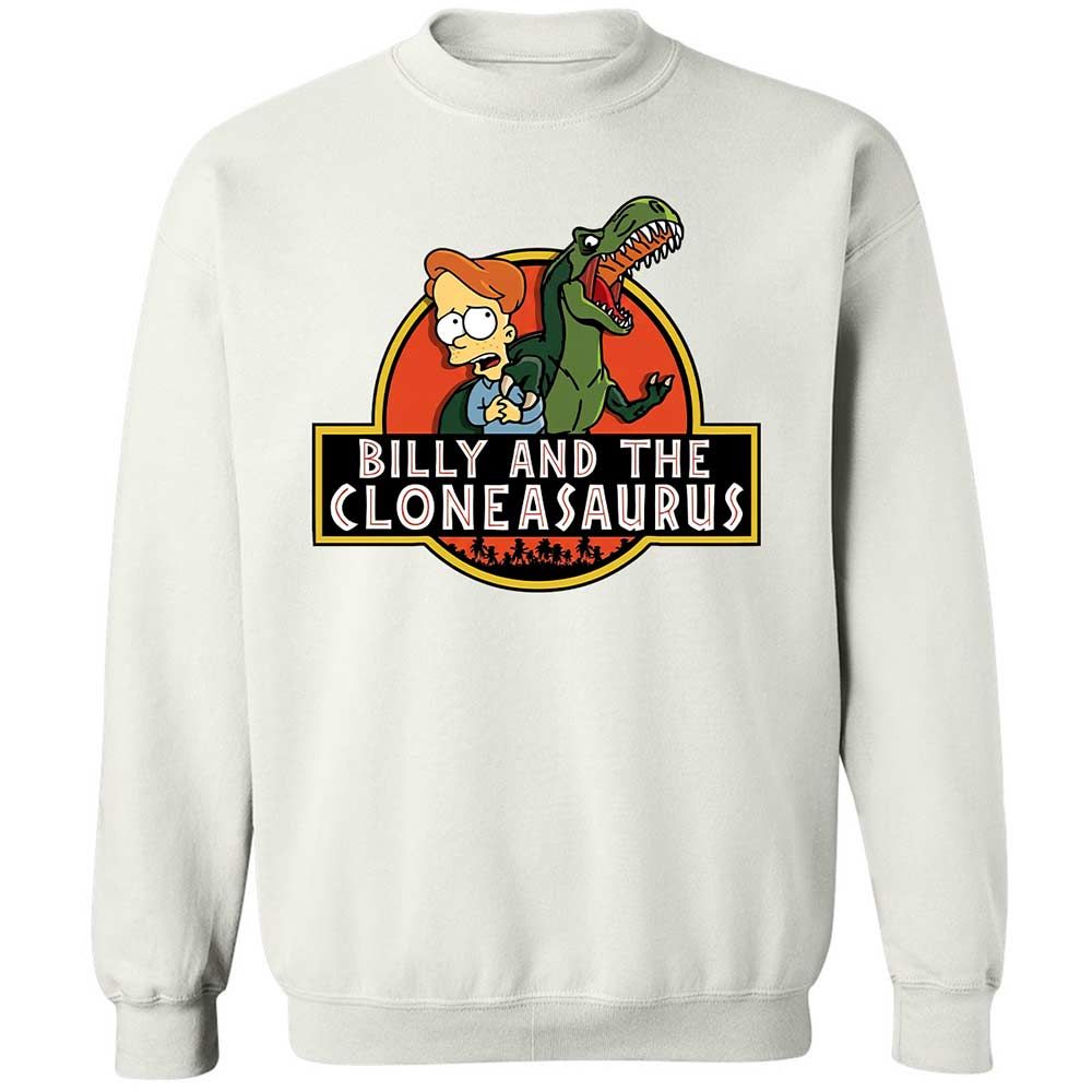 Billy And The Cloneasaurus - White - 1