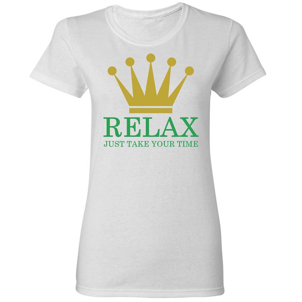 Relax Just Take Your Time - White - 1