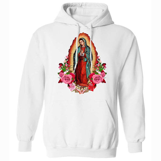 Our Lady of Guadalupe - White - 1