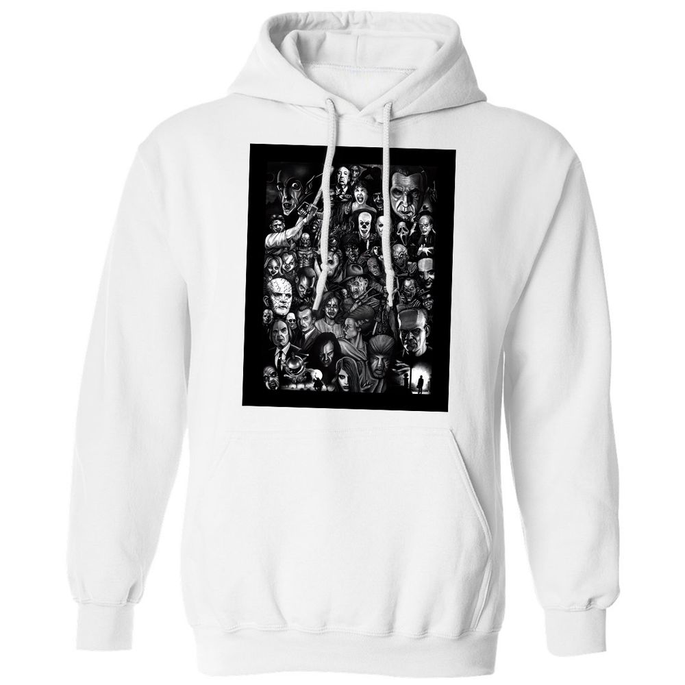 Classic Unisex Hoodie - WXSBYC6V - White - 1