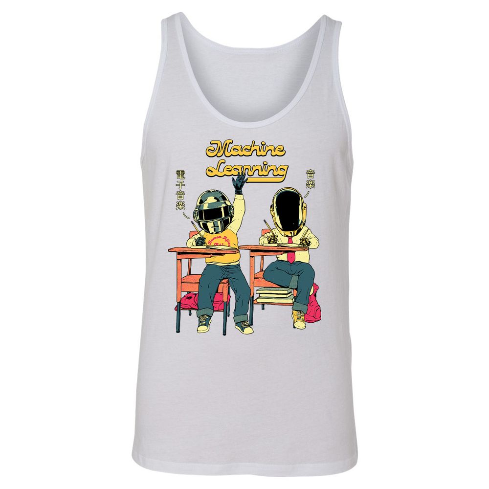 Unisex Jersey Tank - RSCWZK9X - White - 1