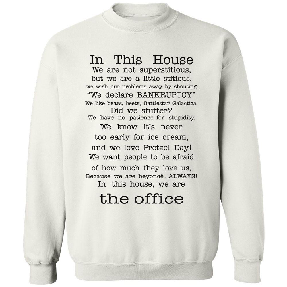 Classic Unisex Sweatshirt - Y8HNNAFM - White - 1