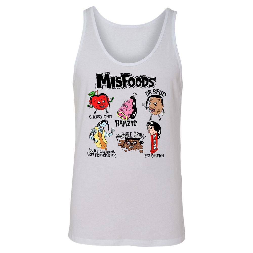 Unisex Jersey Tank - XHGAMV9S - White - 1