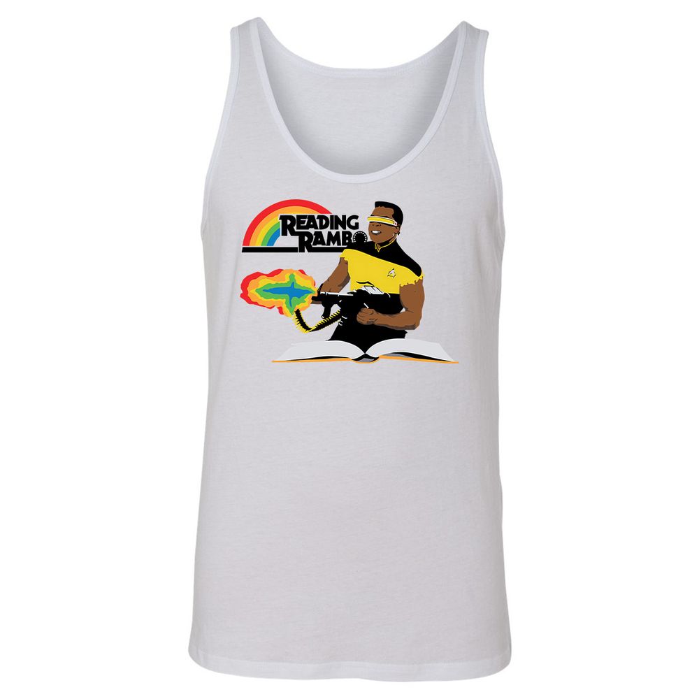 Unisex Jersey Tank - EU4RNVKH - White - 1