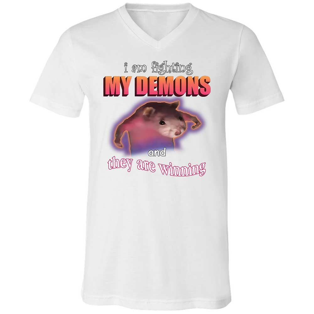 I'm fighting my demons - White - 1