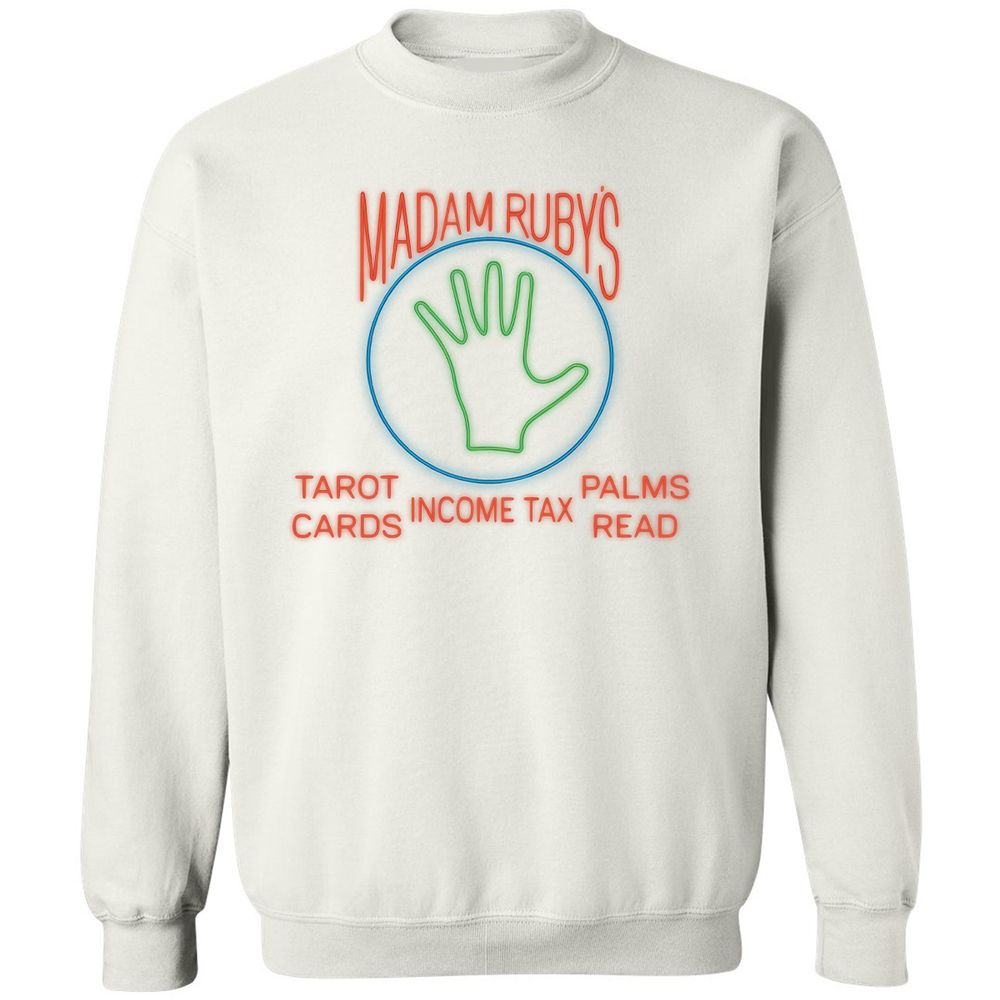 Classic Unisex Sweatshirt - 4QPDL6SV - White - 1