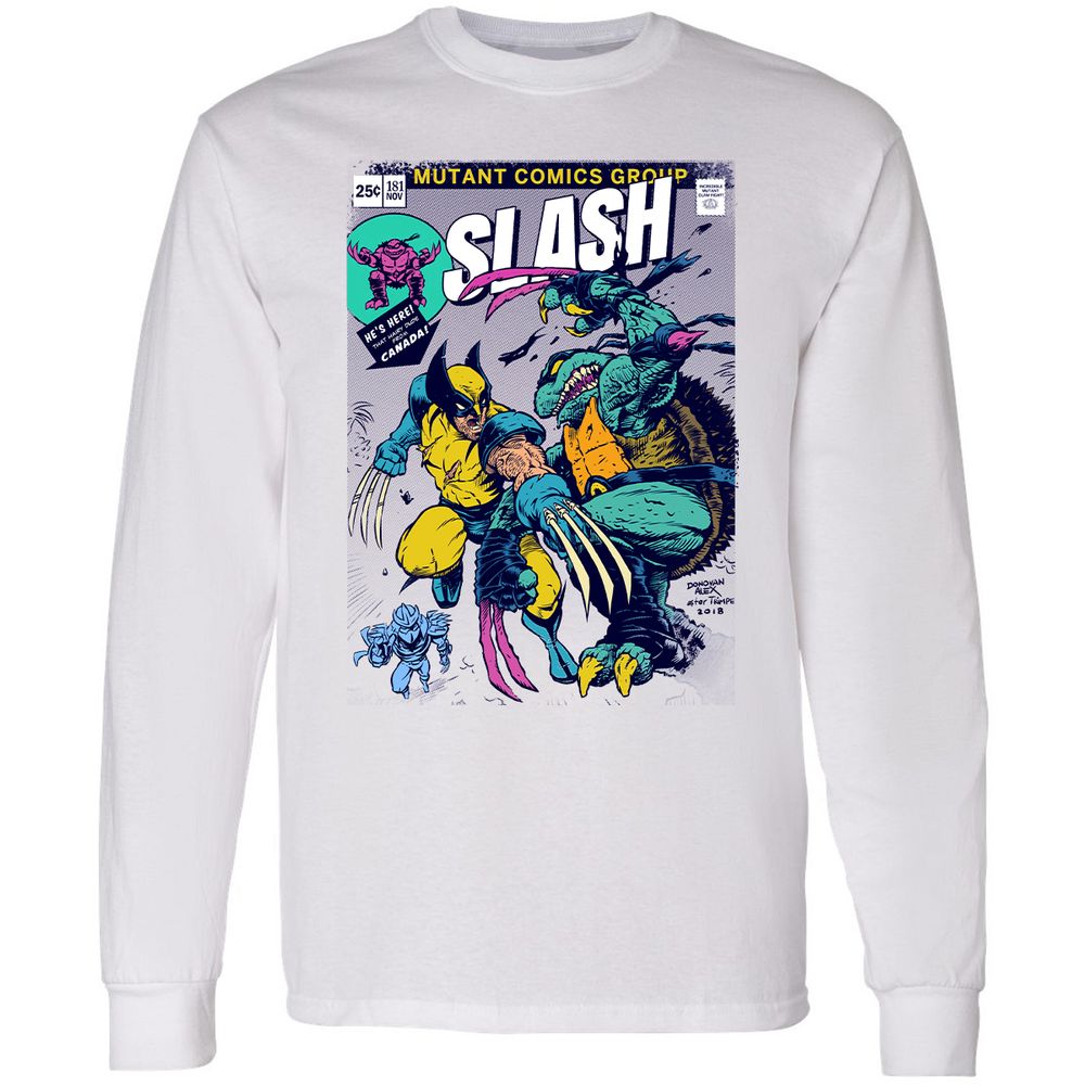 Long Sleeve T-Shirt - 43VRKSCS - White - 1