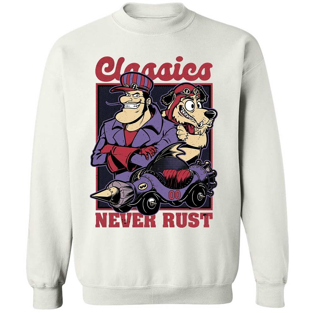 Classic Unisex Sweatshirt - VPYYU5WV - White - 1