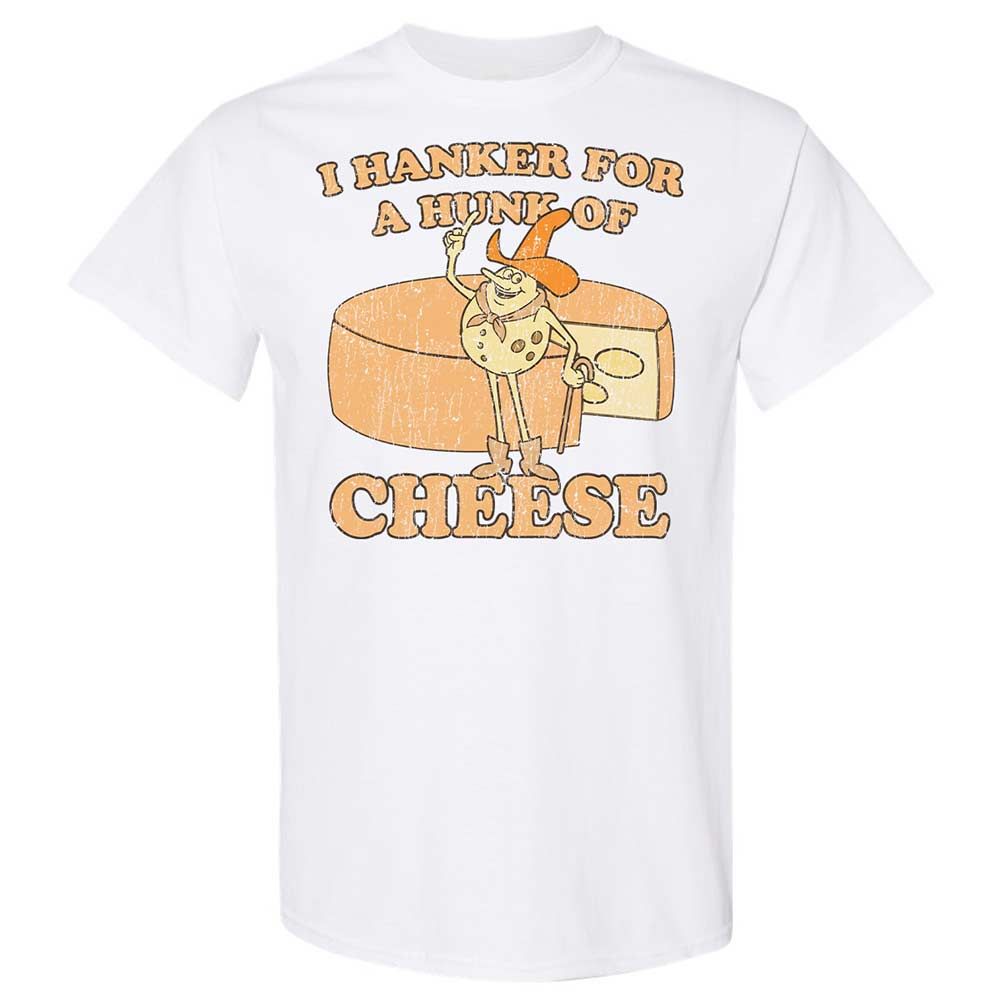 Hanker For A Hunk Of Cheese - White - 1