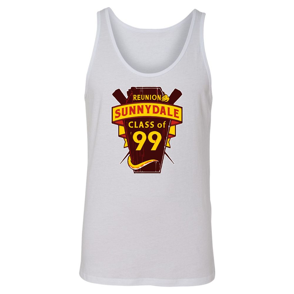 Unisex Jersey Tank - NHCRSGGM - White - 1