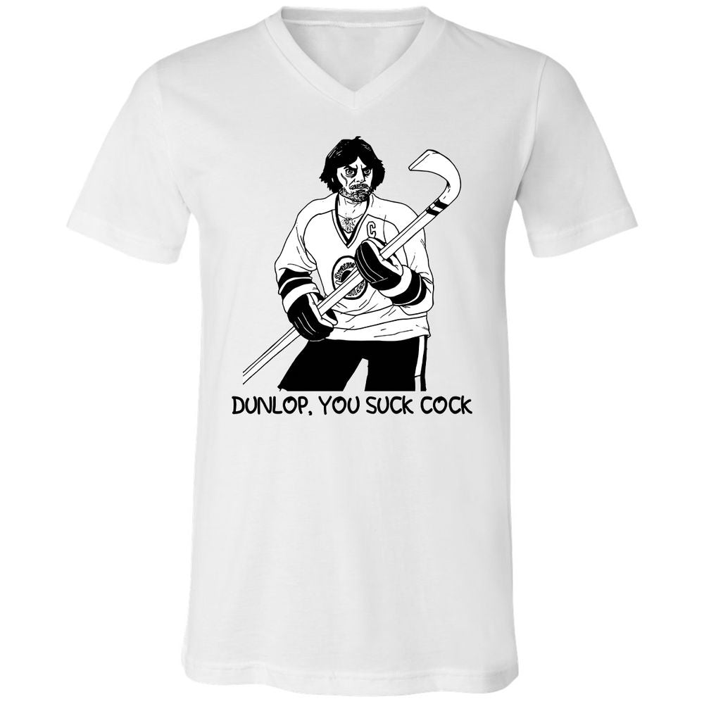Unisex V-Neck T-Shirt - 9N6CDA4T - White - 1