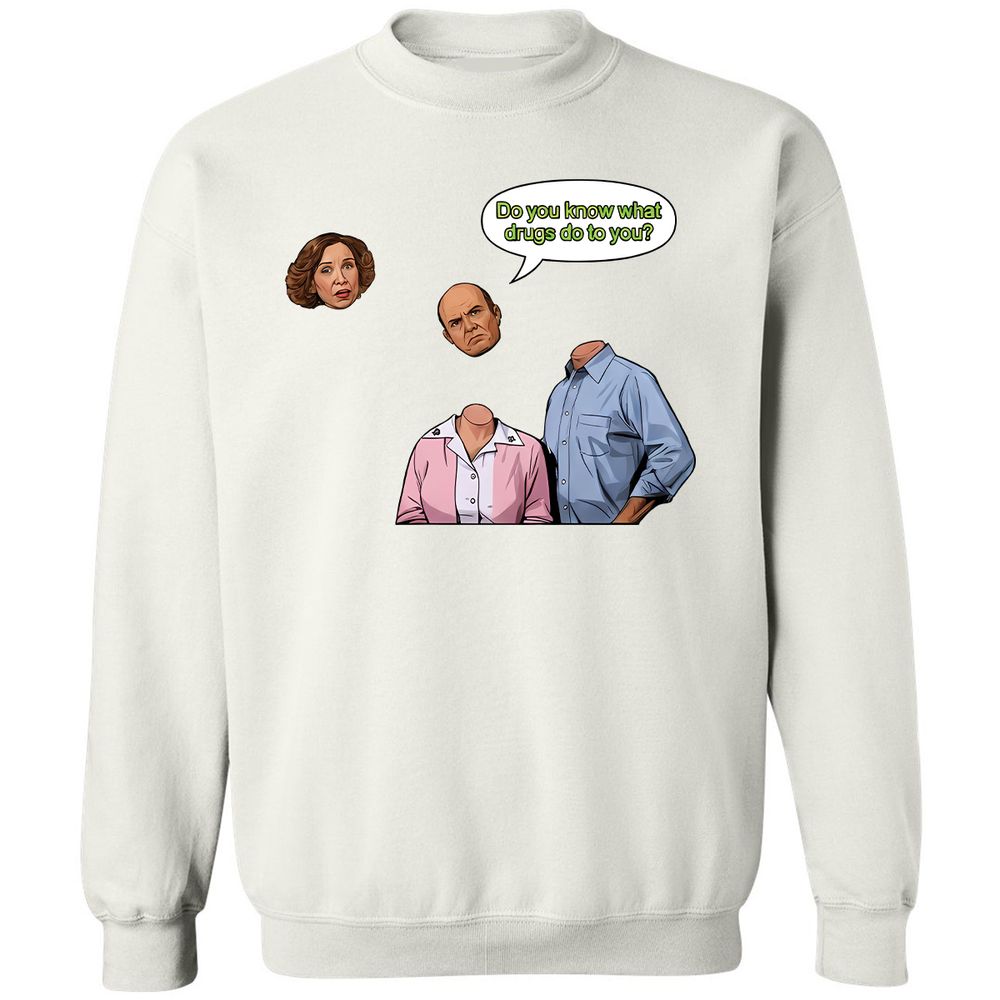 Classic Unisex Sweatshirt - BDKLPZC6 - White - 1