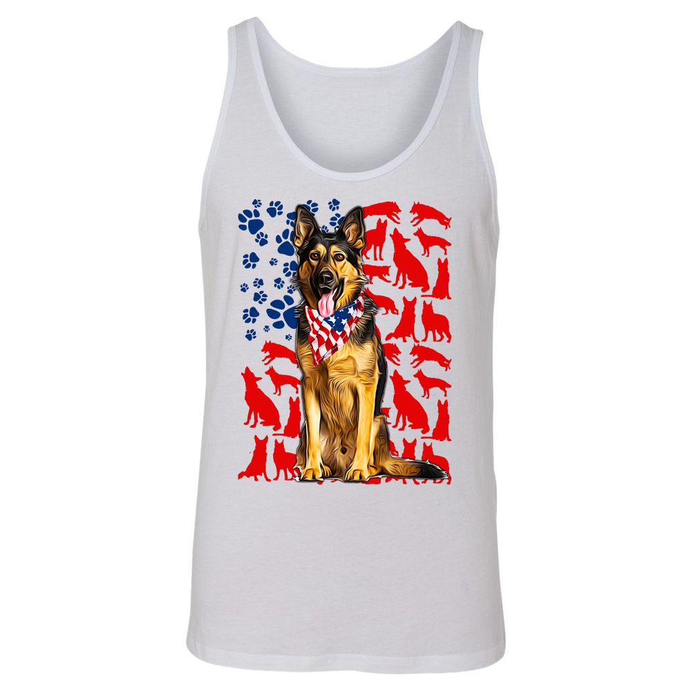 Unisex Jersey Tank - RJ84NLG1 - White - 1