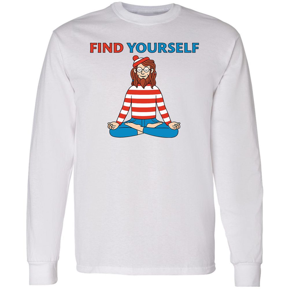 Long Sleeve T-Shirt - MMB8VWJG - White - 1