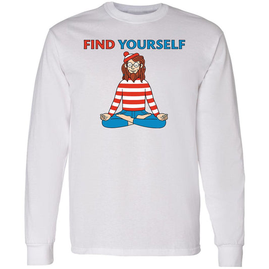 Long Sleeve T-Shirt - MMB8VWJG - White - 1