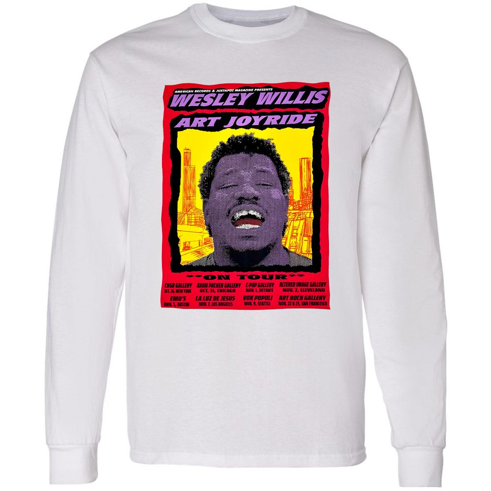 WESLEY WILLIS - ART JOYRIDE - White - 1