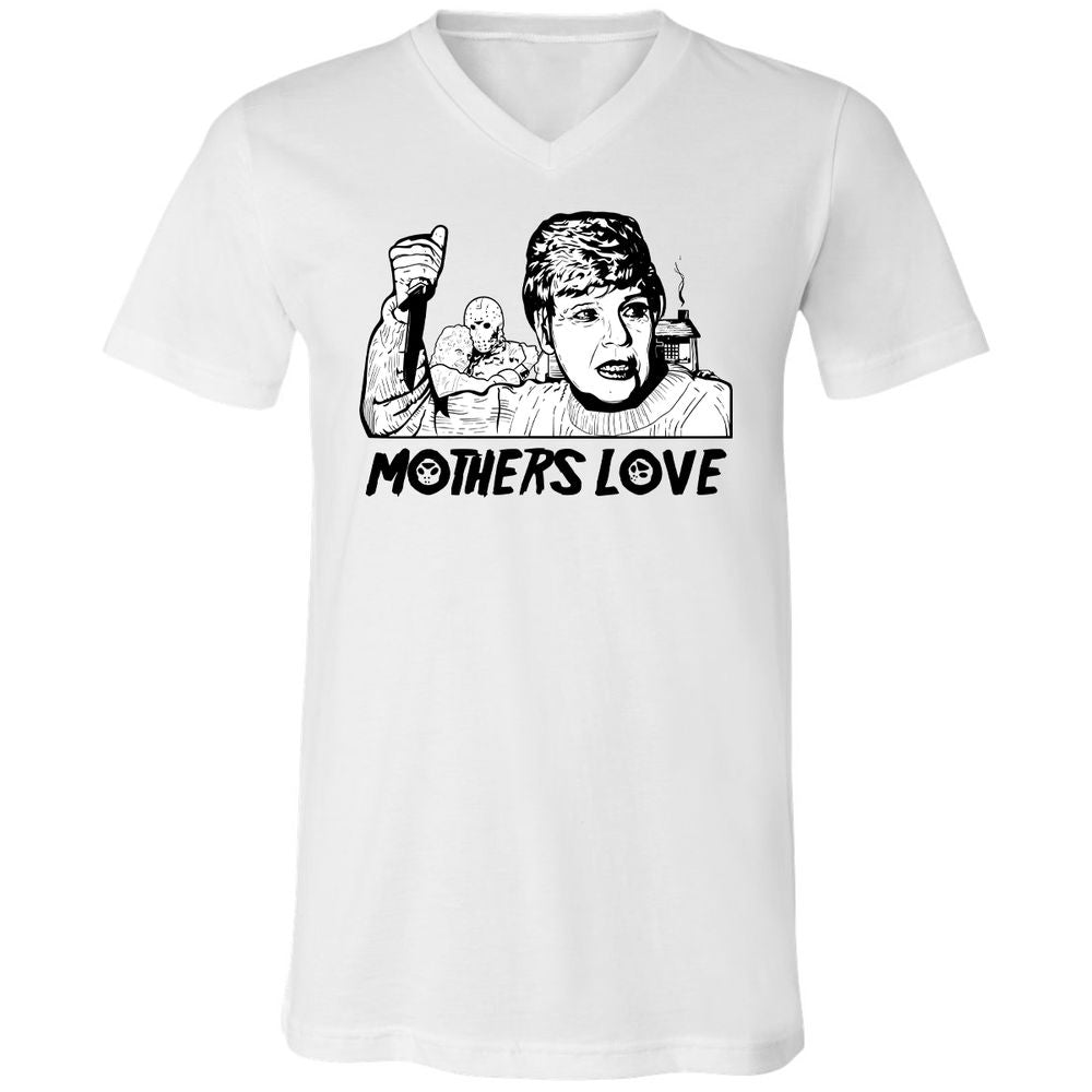 Unisex V-Neck T-Shirt - 9K87UWFA - White - 1