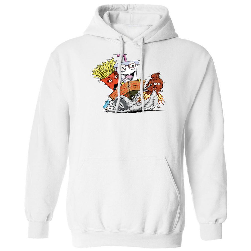 Classic Unisex Hoodie - UDCUZ7JG - White - 1