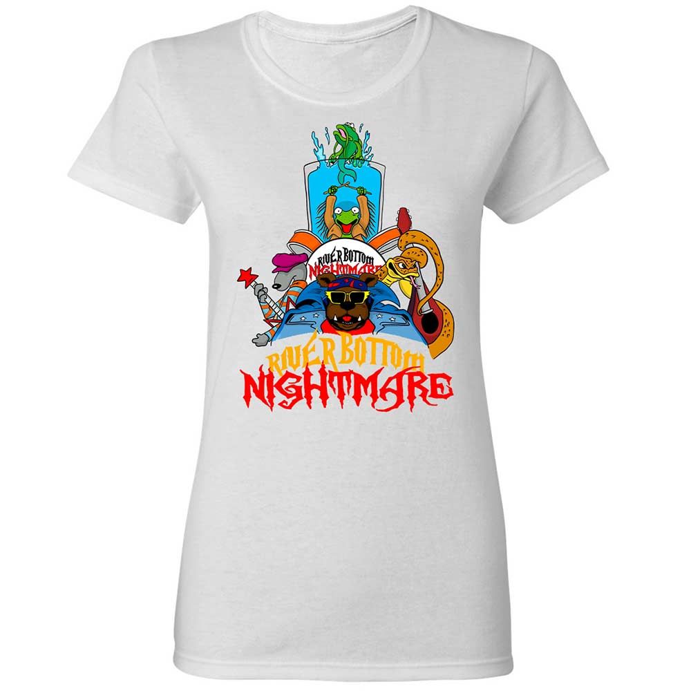 The River Bottom Nightmare Band - White - 1