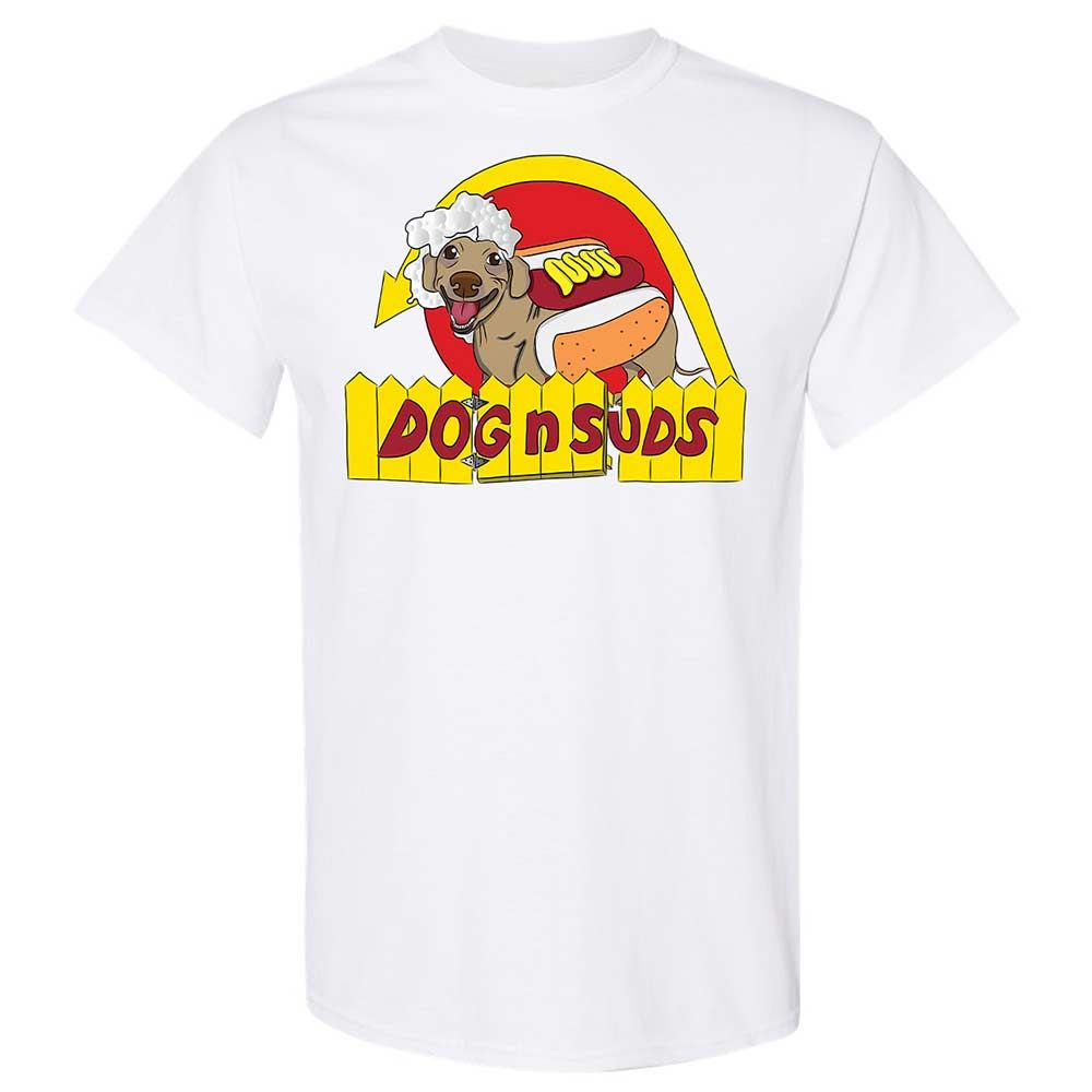 Dog n Suds Dachshund - White - 1