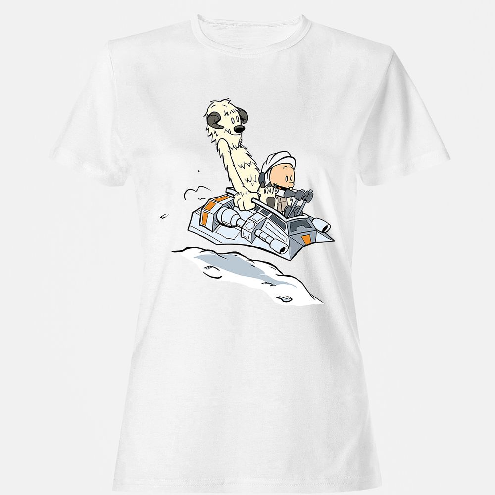 Women's T-Shirt - XGZ7QVV4 - White - 1