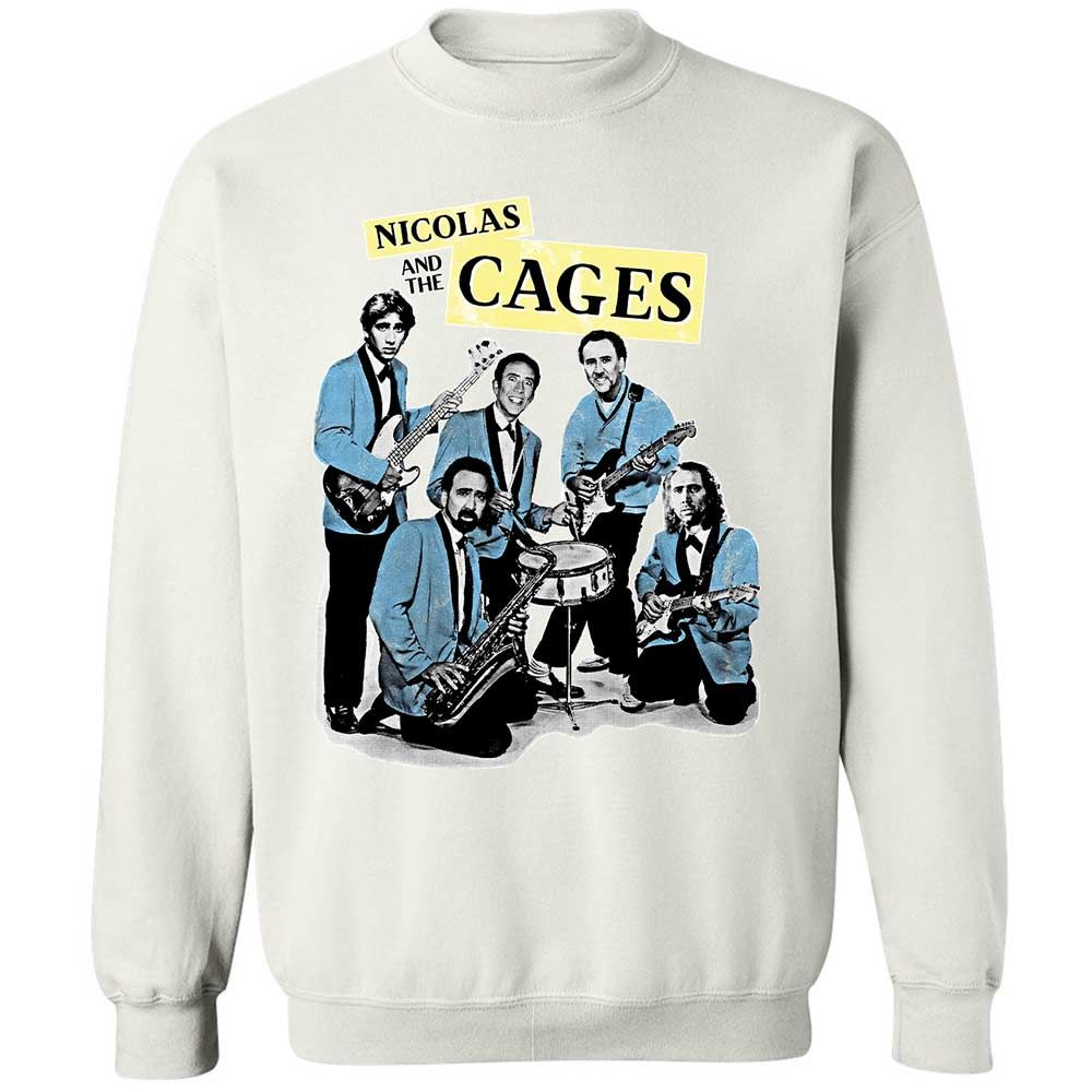Nicolas and the Cages - White - 1