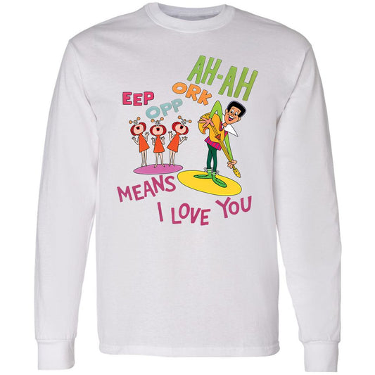Long Sleeve T-Shirt - 7WQA9DF1 - White - 1