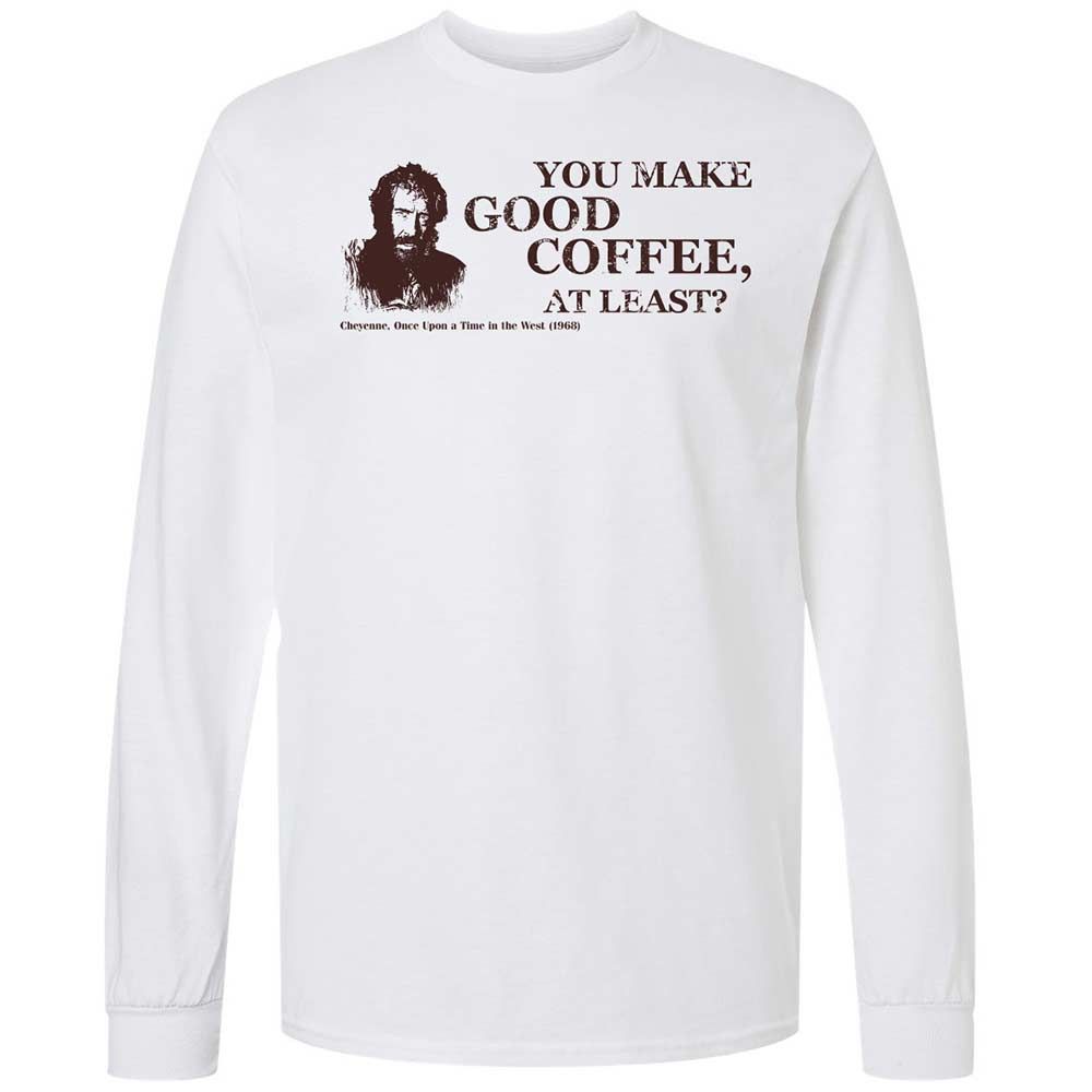 You make good coffee, at least? - White - 1
