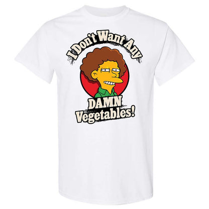 I Don't Want Any Damn Vegetables! - White - 1