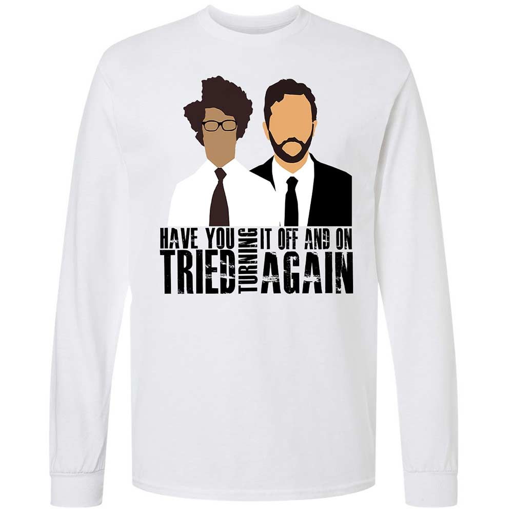 Long Sleeve T-Shirt - UXBJDPUN - White - 1