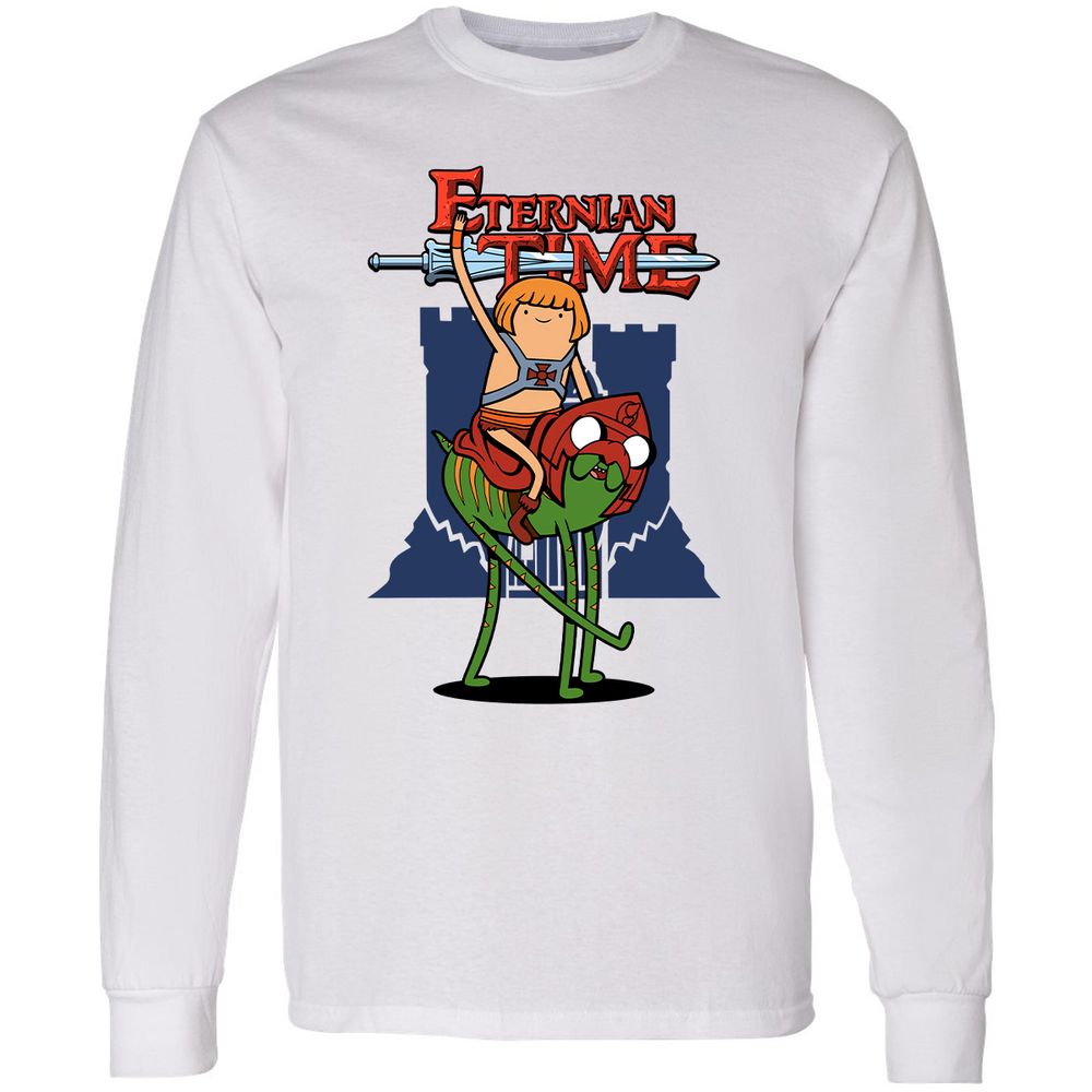 Long Sleeve T-Shirt - NRXGCQNH - White - 1