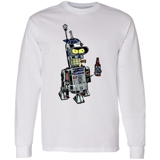 Long Sleeve T-Shirt - V9E9JGU5 - White - 1